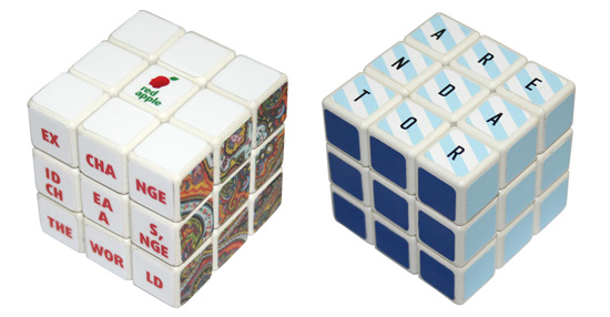Кубики Рубика с логотипом